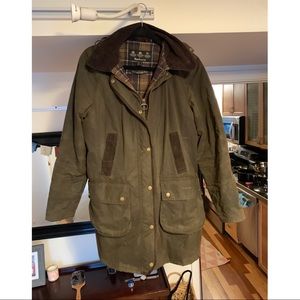 Barbour waxed jacket